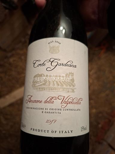 Viner Rouge sec Corte Gardena 2017 Italien Veneto Amarone della Valpolicella DOCG