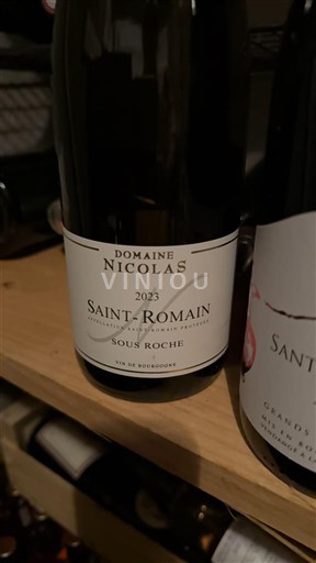 Burgund Saint-Romain Domaine Nicolas Sous Roche 2023