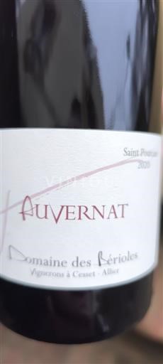 Údolí Loiry Saint-Pourçain Domaine Des Bérioles Auvernat 2020