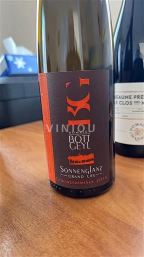 Alsace Ospecificerad Grand Cru Domaine Bott-Geyl 2018