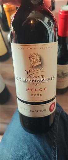 Bordeaux Médoc Vicomte de Bonnadieu Tradition 2005