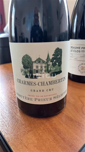 Burgundy Charmes-Chambertin Grand Cru La Bruyère Prieur Sélection 2016