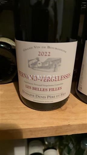 Borgoña Pernand-Vergelesses Domaine Nis Père et Fils Les Belles Filles 2022