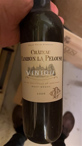 Bordeaux Haut-Médoc Château Cambon la Pelouse 2006