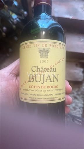Bordeaux Côtes-de-bourg Château Bujan 2005