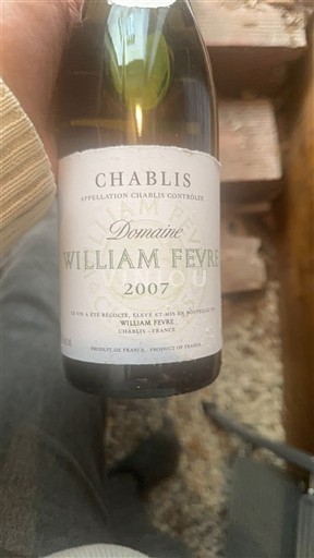 Burgundsko Chablis Domaine William Fèvre 2007