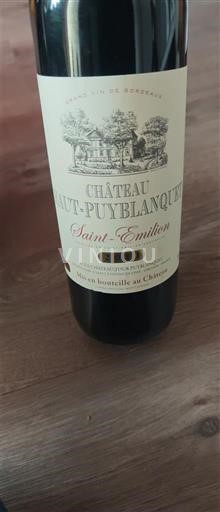 Bordeaux Saint-Émilion Château Haut-Puyblanquet Ikke årgangsbestemt