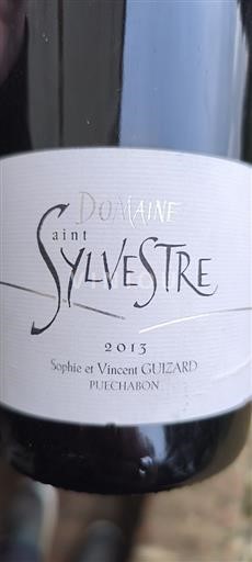 Wijnen Blanc sec Domaine Saint sylvestre 2013 Frankrijk Languedoc AOC