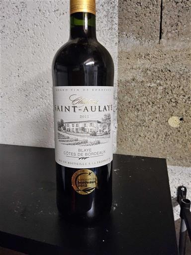Bordeaux Blaye-côtes-de-bordeaux Château Saint-Aulaye 2011