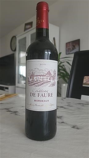 Bordéus Château Faure 2015