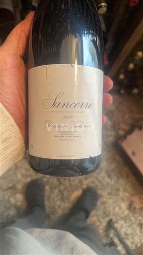 Vin Blanc sec Domaine Vacheron 2007 France Vallée de la Loire Sancerre AOC