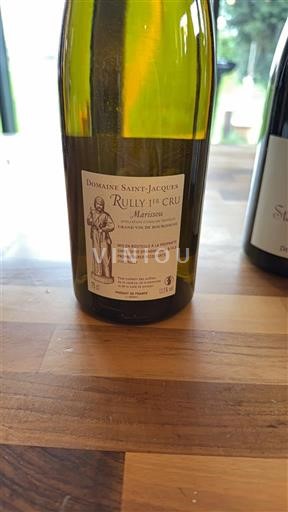 Burgundsko Rully Premier Cru Domaine Saint-Jacques Rully 1er Cru Marissou 2022
