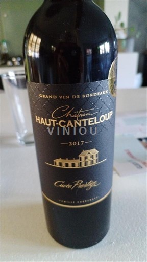 Bordeaux Château Haut-Canteloup Prestige 2017