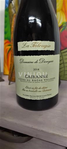 Rona dolina Cairanne Domaine Dionysis La Filougio 2014