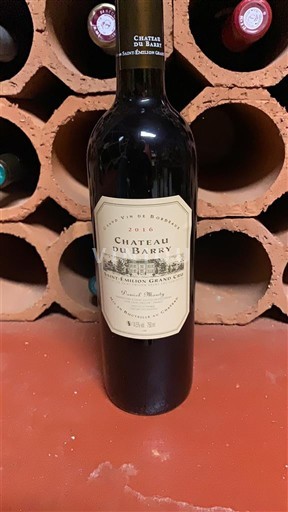 Bordeaux Lussac-saint-émilion Château Barry 2020