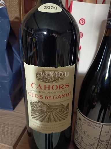 Jugozahod Cahors Clos de Gamot 2020
