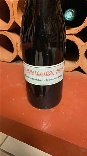 Bordeaux Saint-Émilion Clos Bonneau 2000