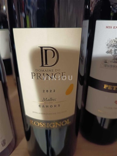 Jugozahod Cahors Domaine Prince Rossignol 2022