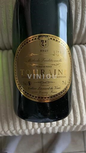 Loire-dalen Touraine Caves Leonard de Vinci Ikke årgangsbestemt