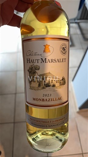 Jihozápad Monbazillac Château Haut Marsalet 2023