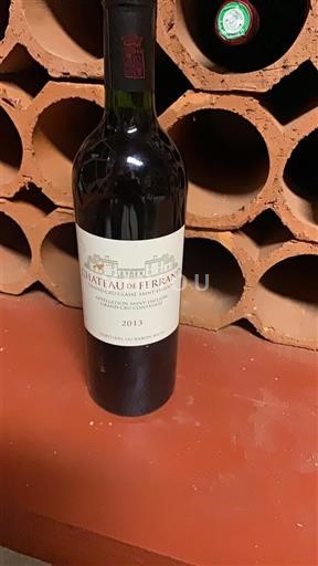 Bordeaux Saint-Émilion Grand Cru Grand Cru Château Ferrand 2013