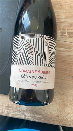 Rhône-dalen Côtes-du-Rhône Domaine Aubert 2023