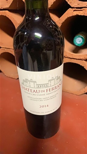 Bordeaux Saint-Émilion Grand Cru Grand Cru Château Ferrand 2014