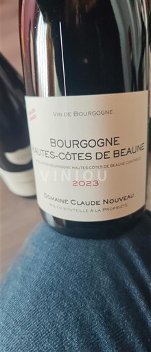 Burgundy Unspecified Domaine Claude Nouveau 2023