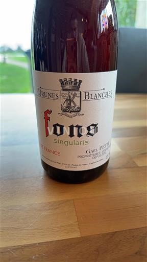 Wijnen Rouge sec Fons Singularis Brunes Blanches Non millésimé Frankrijk Languedoc AOC