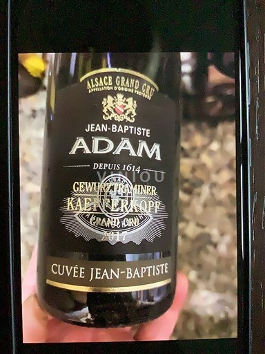 Alsace Ikke specificeret Grand Cru Jean-Baptiste Adam Jean-Baptiste 2017