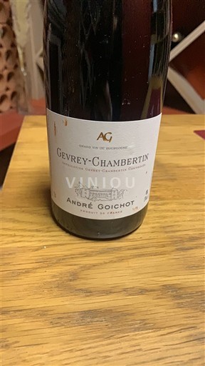 Borgogna Gevrey-Chambertin André Goichot 2018 Senza annata