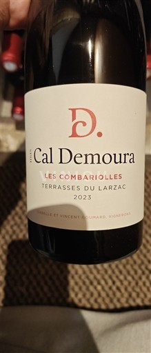 Vine Rouge sec Les Combariolles Cal Demoura 2023 Frankrig Languedoc Terrasses-du-larzac AOC
