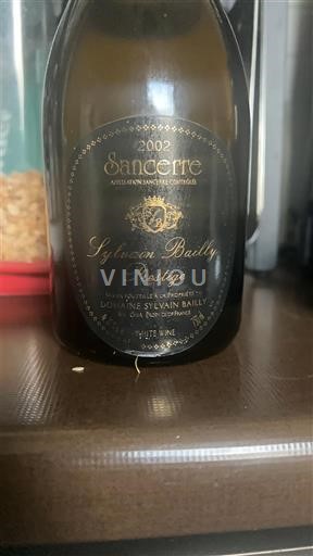 Loiredalen Sancerre Domaine Sylvain Bailly Prestige 2002