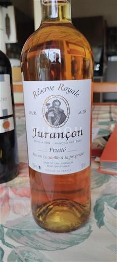 Jugozahod Jurançon Réserve Royale Fruité 2018
