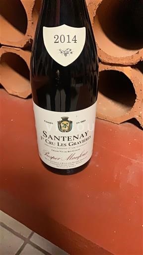 Burgundsko Santenay Premier Cru Roger Monpoix 1er Cru Les Gravières 2014