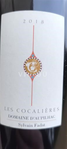 Languedoque Languedoc Domaine Aupilhac Les Cocalières 2018