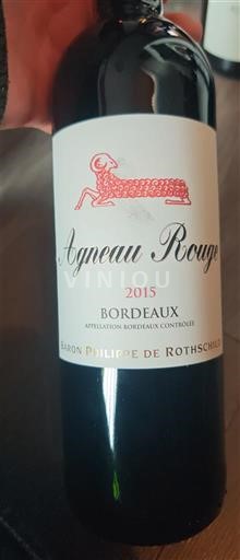 Bordeaux Baron Philippe de Rothschild Agneau Rouge 2015