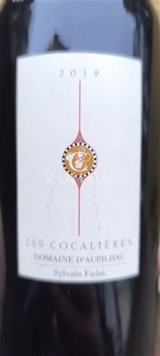 Vinhos Rouge sec Les Cocalières Domaine Aupilhac 2019 França Languedoque Languedoc AOC