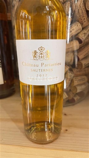Bordeaux Sauternes Château Partarrieu 2017