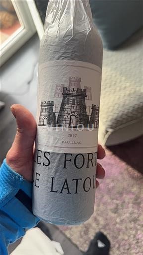 Bordeaux Pauillac Château Latour Les Forts de Latour 2017