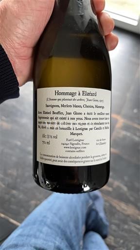 Vale do Loire Muscadet Earl Lexique Hommage à Elzéard 2001