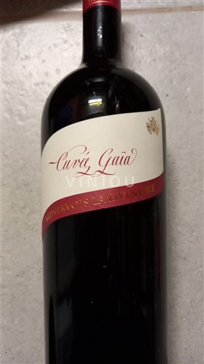 Vin Rouge sec Cuvée Gaïa La Livinière 2003 France Languedoc Minervois-la-livinière AOC