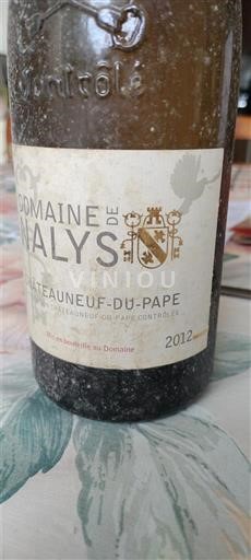 Rhônevallei Châteauneuf-du-Pape Domaine Nalys 2012