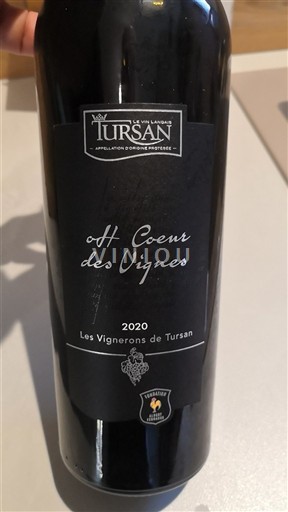 Vinhos Rouge sec Oh Cœur des Vignes Les Vignerons de Tursan 2020 França Sudoeste Tursan AOC