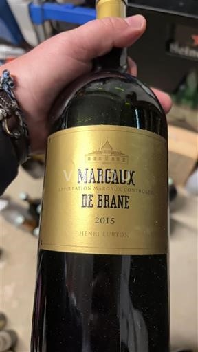 Bordeaux Margaux Château Brane-Cantenac Margaux de Brane 2015