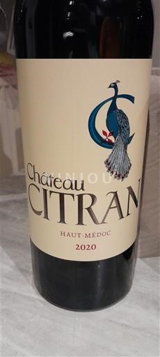 Bordeaux Haut-Médoc Château Citran 2020