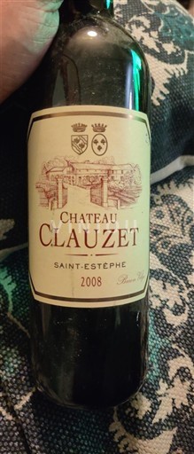 Bordeaux Saint-Estèphe Château Clauzet 2008