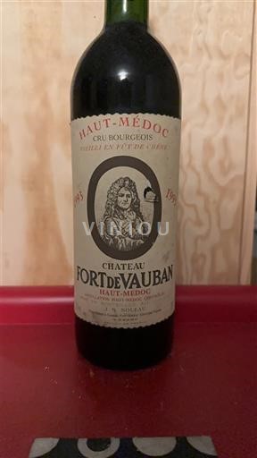 Bordeaux Haut-Médoc Château Fort de Vauban 1993