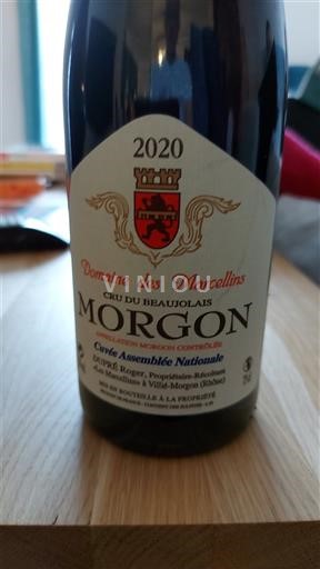 Beaujolais Morgon Domaine S Marcellins Assemblée Nationale 2020