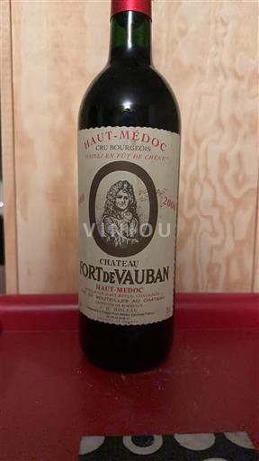 Bordeaux Haut-Médoc Château Fort de Vauban 2000